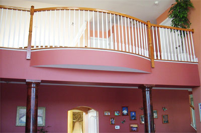 Photo of columns and balcony